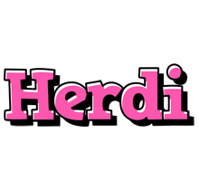 Herdi girlish logo