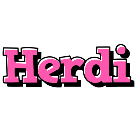 Herdi girlish logo