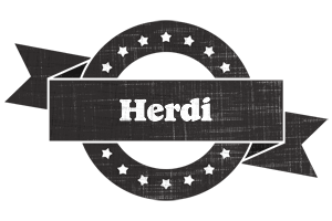 Herdi grunge logo