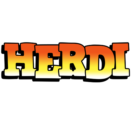 Herdi sunset logo