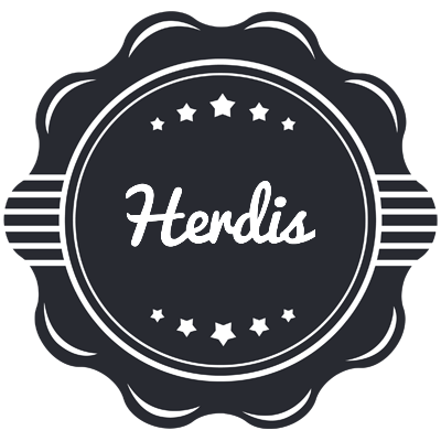 Herdis badge logo