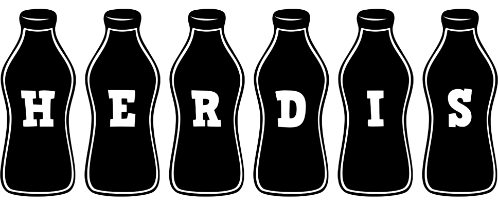 Herdis bottle logo