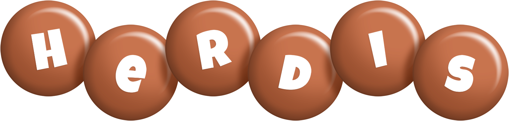 Herdis candy-brown logo
