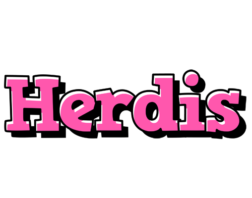 Herdis girlish logo