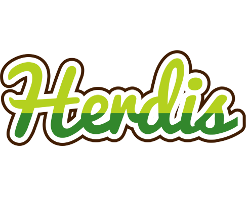 Herdis golfing logo