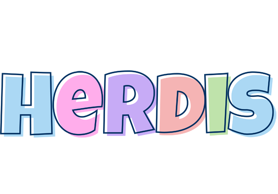 Herdis pastel logo
