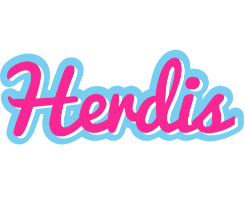 Herdis popstar logo