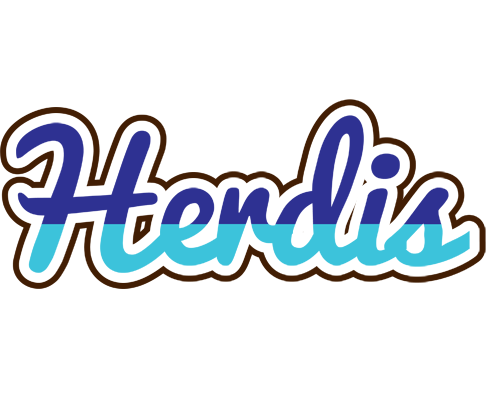 Herdis raining logo