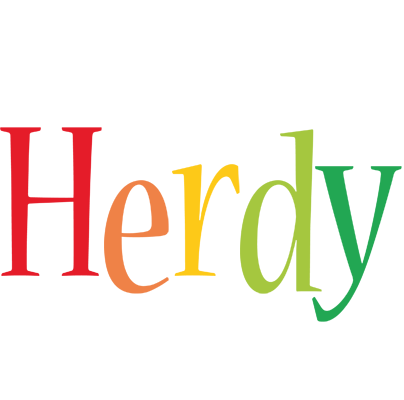 Herdy birthday logo