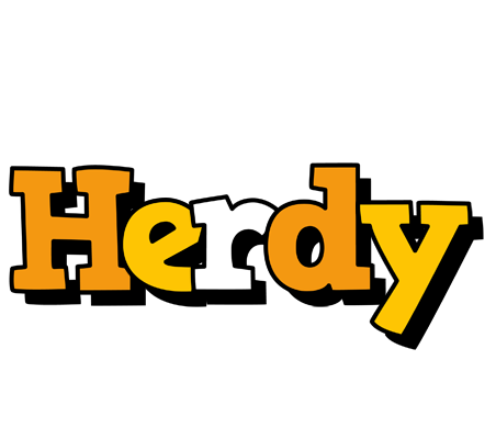 Herdy cartoon logo