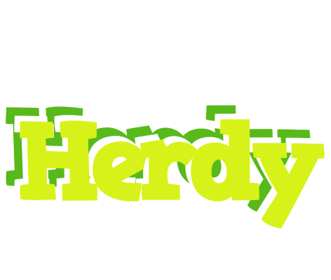 Herdy citrus logo