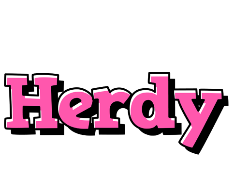Herdy girlish logo