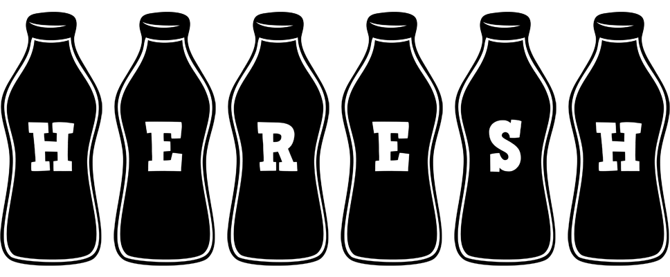Heresh bottle logo