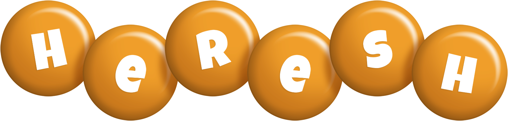 Heresh candy-orange logo