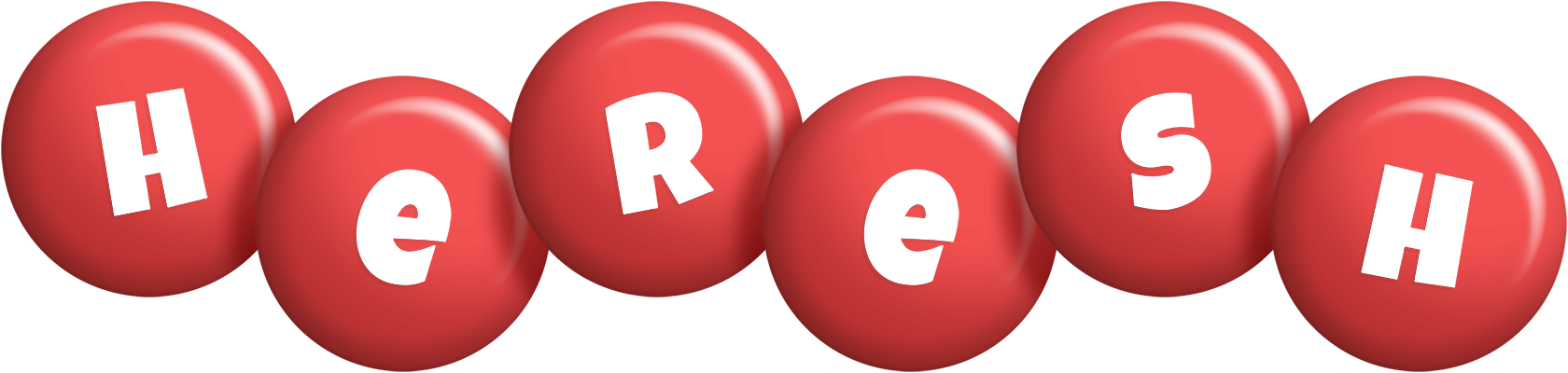 Heresh candy-red logo