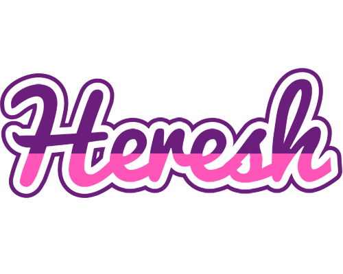 Heresh cheerful logo