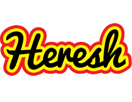 Heresh flaming logo