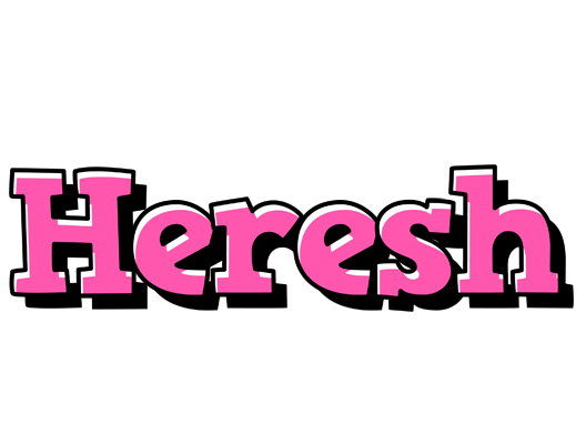 Heresh girlish logo