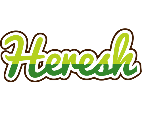 Heresh golfing logo
