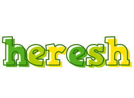 Heresh juice logo