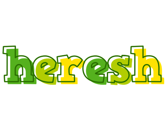Heresh juice logo