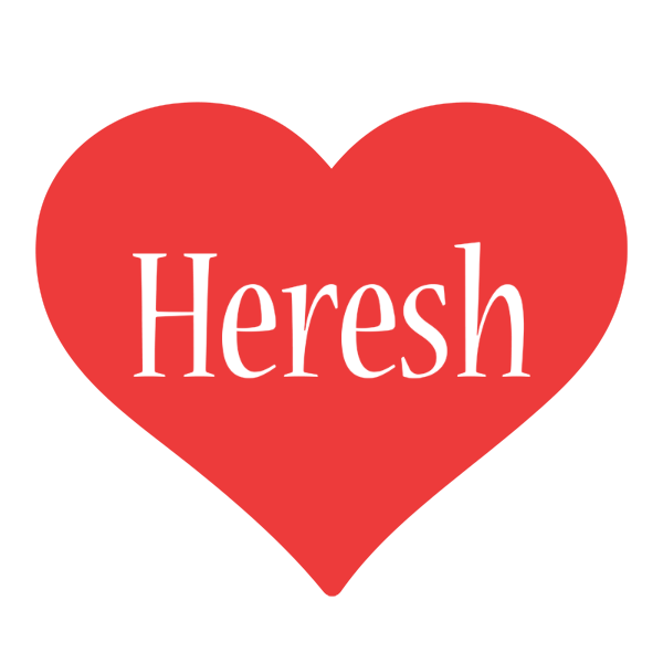 Heresh love logo