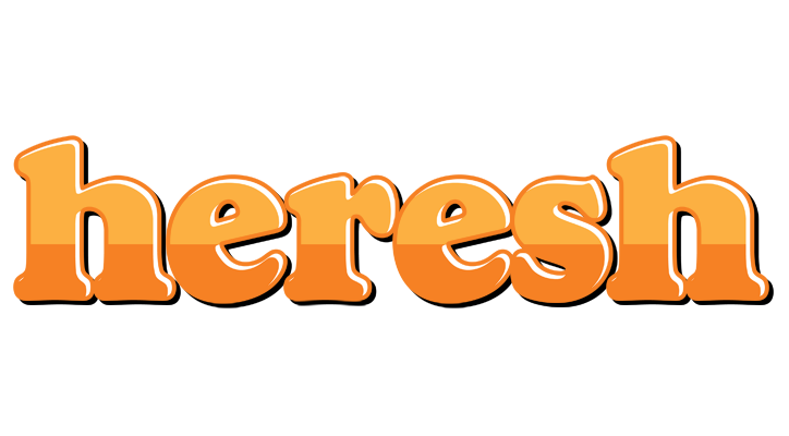 Heresh orange logo
