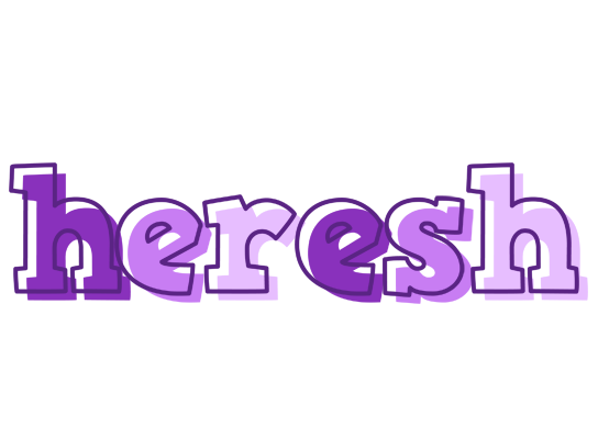 Heresh sensual logo