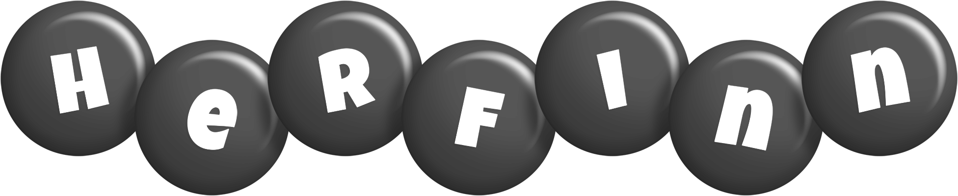 Herfinn candy-black logo