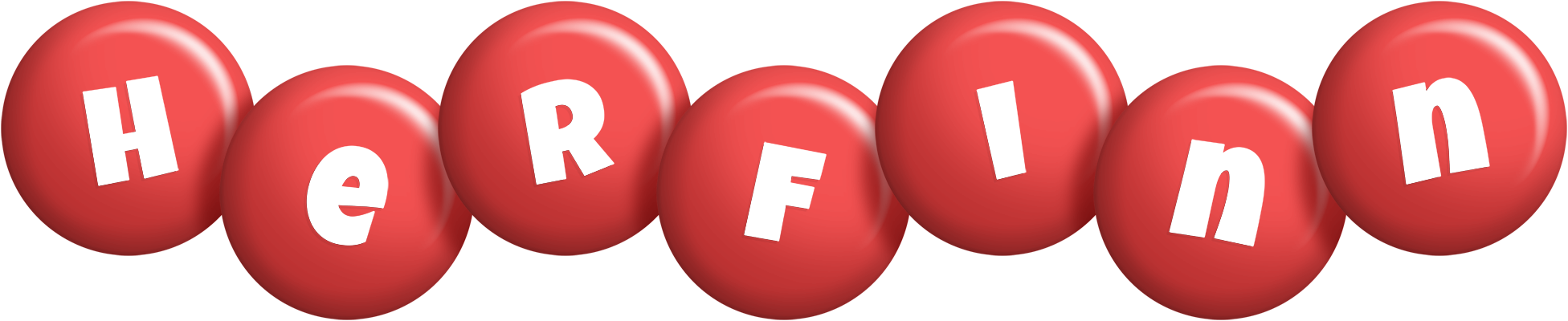 Herfinn candy-red logo