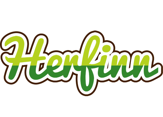 Herfinn golfing logo