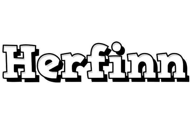 Herfinn snowing logo