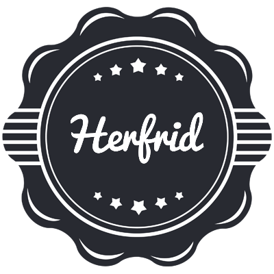 Herfrid badge logo