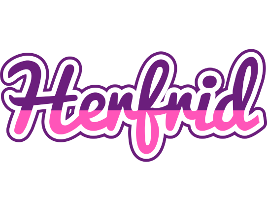 Herfrid cheerful logo