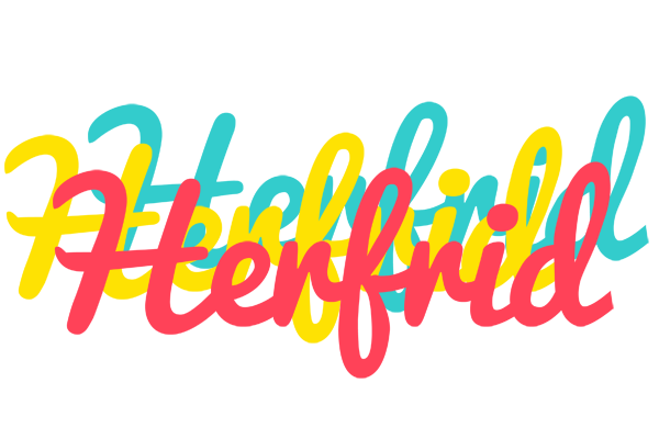 Herfrid disco logo