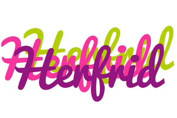 Herfrid flowers logo
