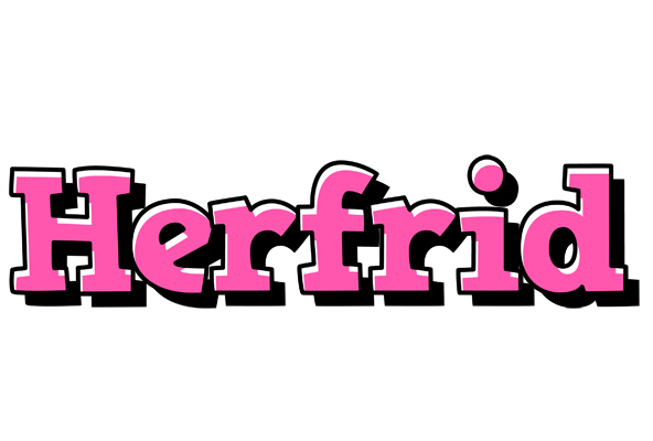 Herfrid girlish logo