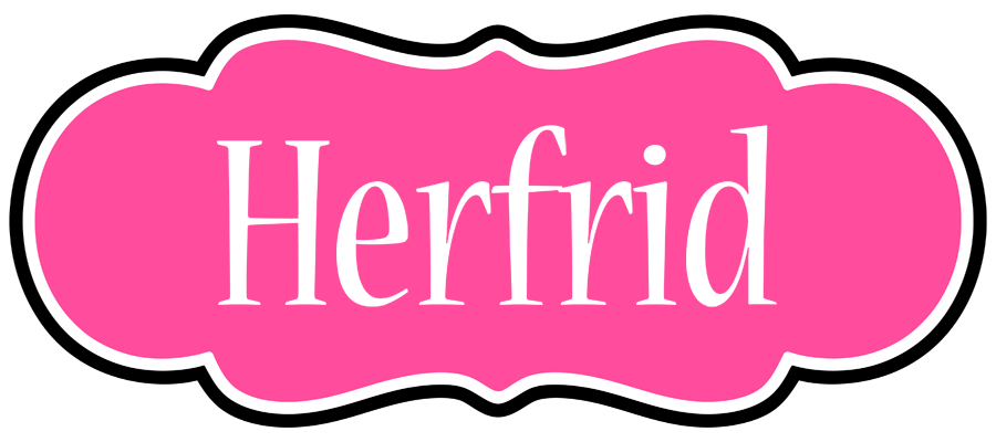 Herfrid invitation logo