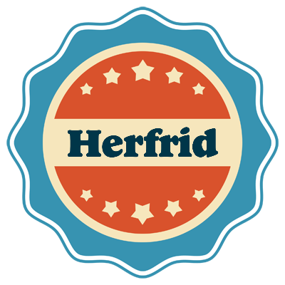 Herfrid labels logo