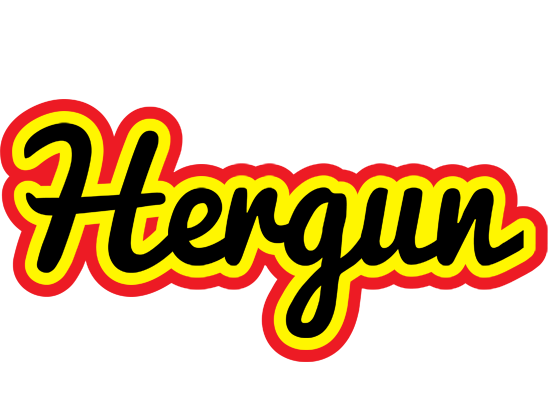 Hergun flaming logo
