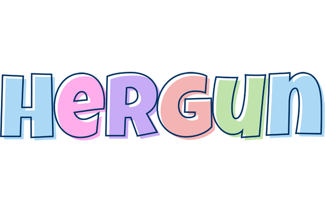 Hergun pastel logo