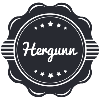 Hergunn badge logo