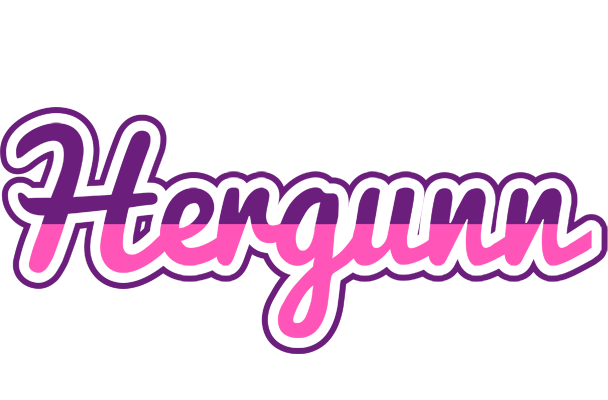 Hergunn cheerful logo