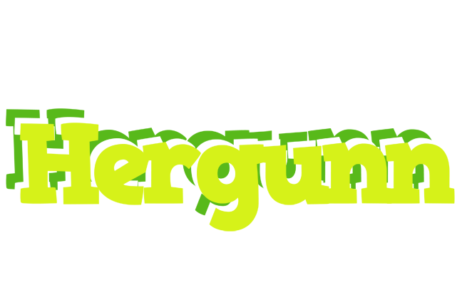 Hergunn citrus logo