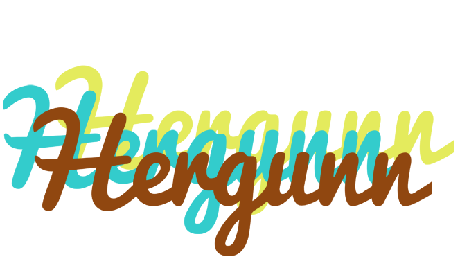 Hergunn cupcake logo