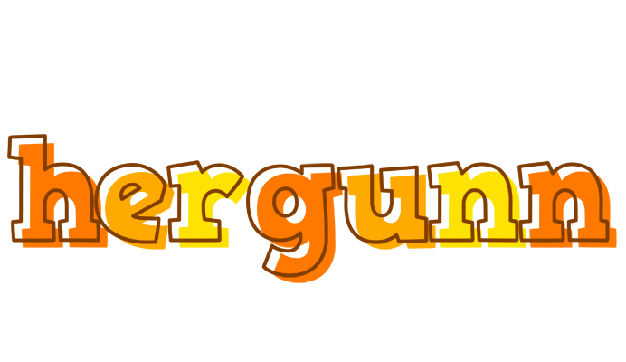 Hergunn desert logo