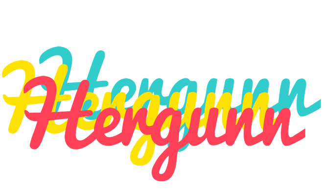 Hergunn disco logo