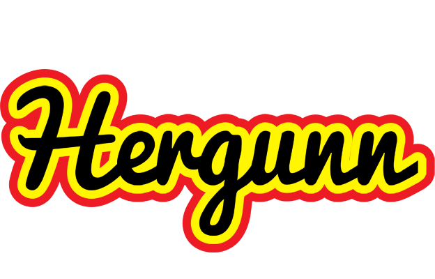 Hergunn flaming logo