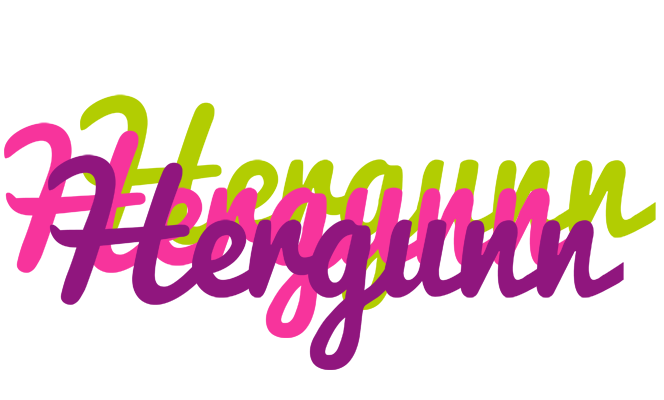 Hergunn flowers logo