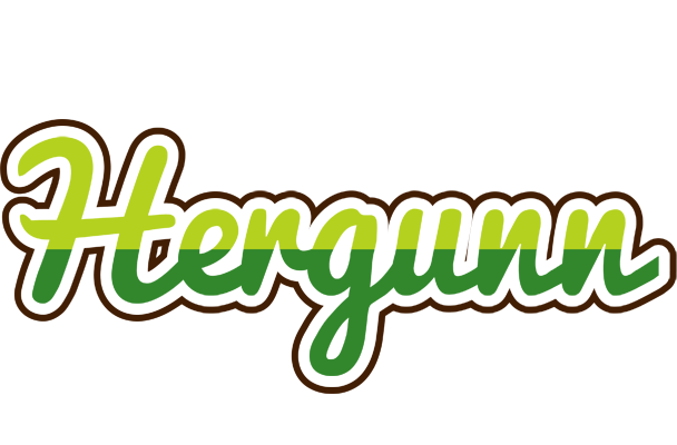 Hergunn golfing logo